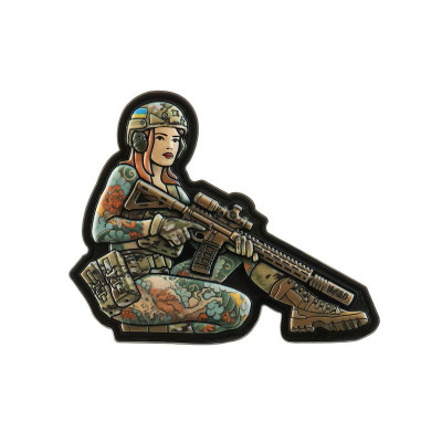 M-Tac Tactical Girl Yakuza PVC Patch 8 × 10 cm