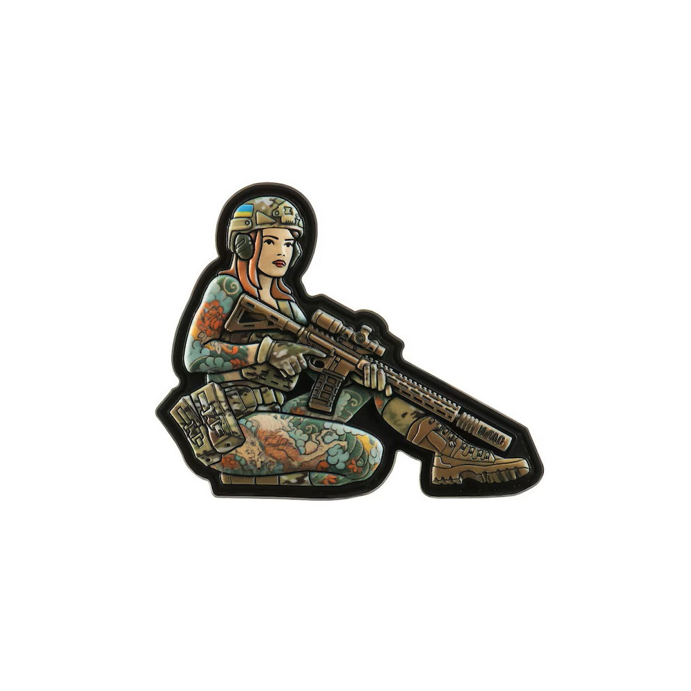 M-Tac Tactical Girl Yakuza PVC Patch 8 × 10 cm