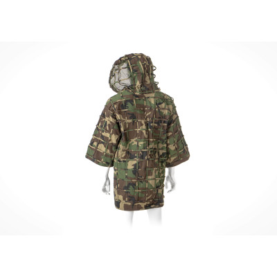 Invader Gear Ghillie Base Cape Camouflage Poncho, Woodland