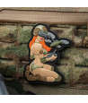 M-Tac PVC Patch "Delivery Service" Pin-Up – 8.5 × 6 cm
