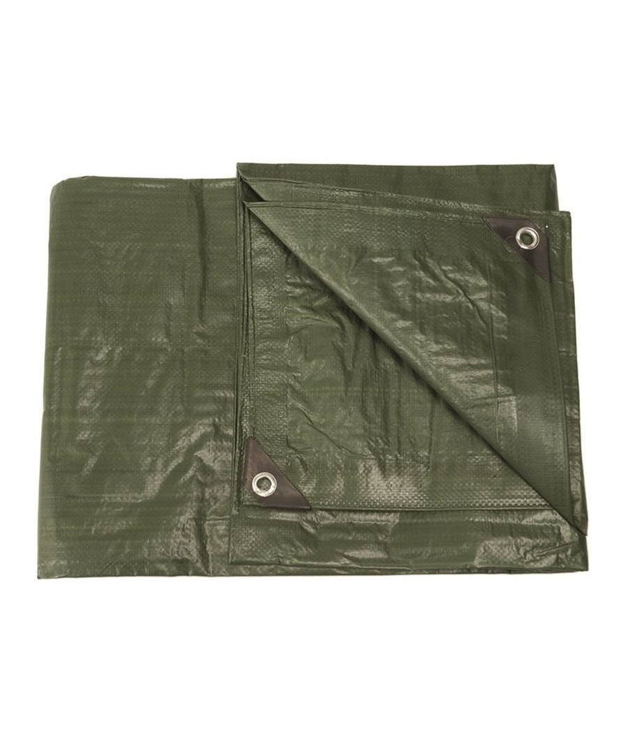 Mil-Tec 480x600cm Olive PE Tarpaulin