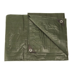 Mil-Tec 285x400cm Olive PE Tarpaulin