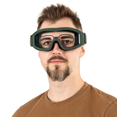 Swiss Eye F-Tac Tactical Goggles, 3 Lenses, RX Clip, 134 g — 2/3