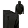 Mil-Tec Hooded Jacket 92% Polyester Black — 2/2