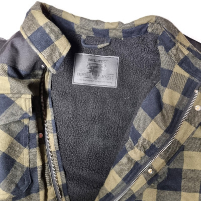 Mil-Tec Lumberjack Jacket 100% Cotton Cordura Shoulders — 3/3