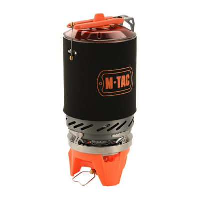 M-Tac Gas Burner With Boiler Turistinė viryklė su puodu