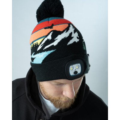 Sanctuary Knitted Hat with Integrated LED Light