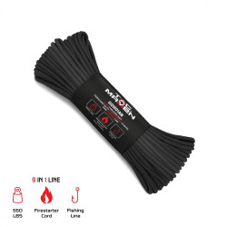 Tac Maven Gordian 550 Firecord 9-in-1 Universalus parakordas, virvė