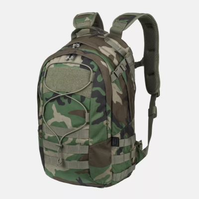Helikon-Tex EDC Backpack 24 L 500D Cordura®, MOLLE/PALS, VIS, Woodland