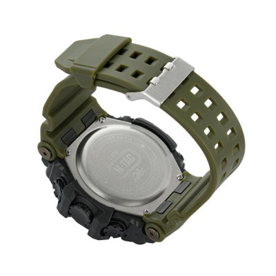 M-Tac 2037 Tactical Watch Compass, Chronograph, Army Olive