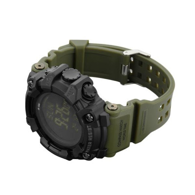 M-Tac 2037 Tactical Watch Compass, Chronograph, Army Olive