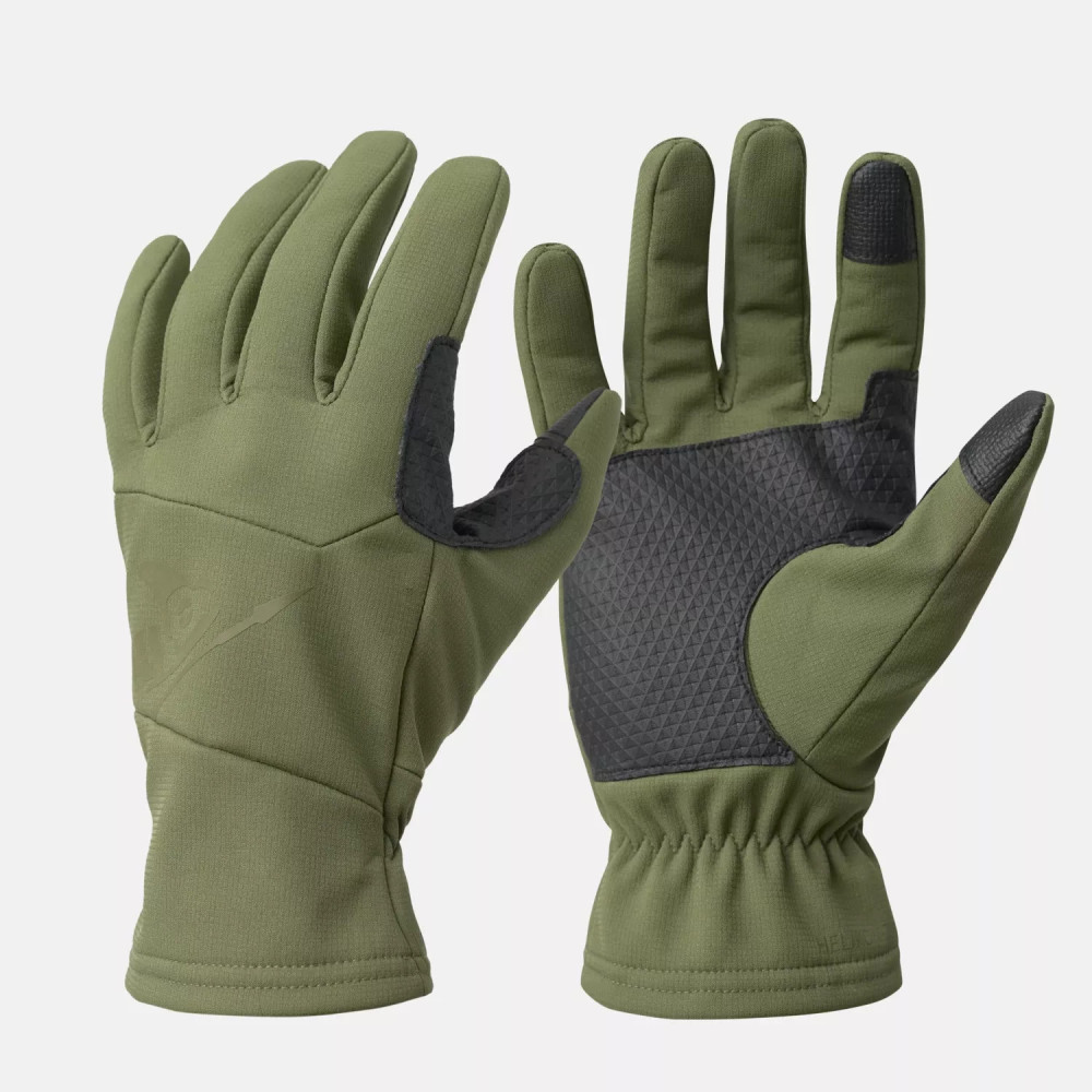 Helikon-Tex Lizard Grip Gloves Stretchy, Touchscreen-Compatible, Olive