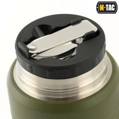 M-Tac Stainless 750 ml Thermos with Folding Spoon Termosas su