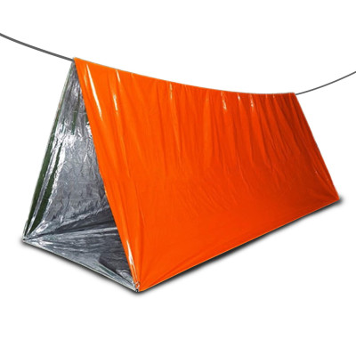 Tac Maven Zero Hour Survival Tent Polyester and Aluminium, Orange