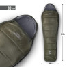 Tac Maven Cocoon Summer Sleeping Bag for Summer, Olive