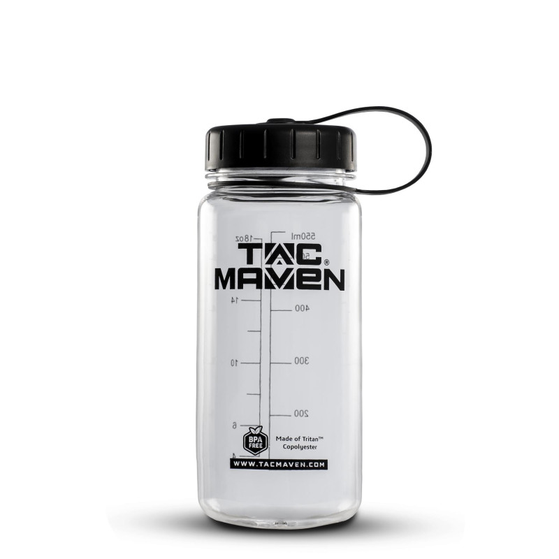 Tac Maven Norman Tritan Bottle 550ml Kelioninis, permatomas vandens buteliukas