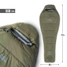 Tac Maven Winter Sleeping Bag to -18 °C with YKK Zip, Olive