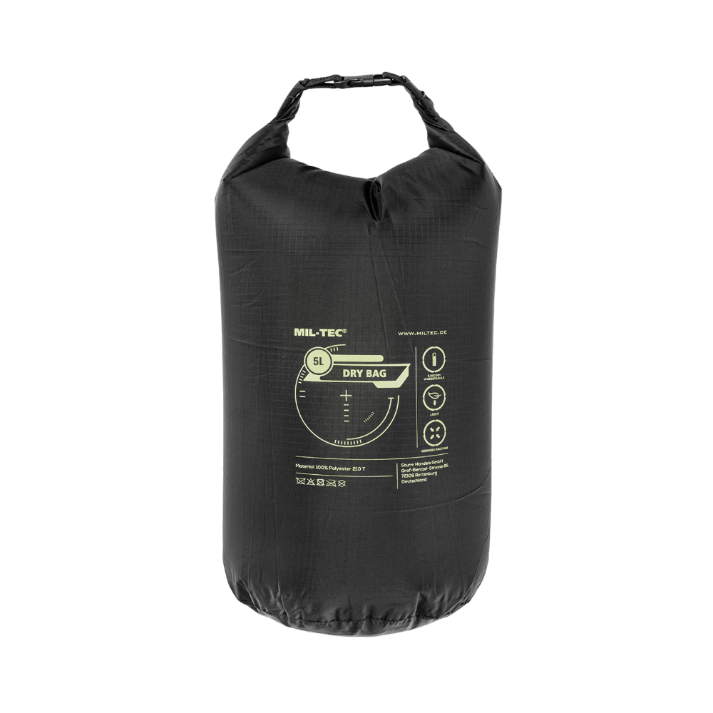 5 L Dry Bag Waterproof Polyester with PU Coating