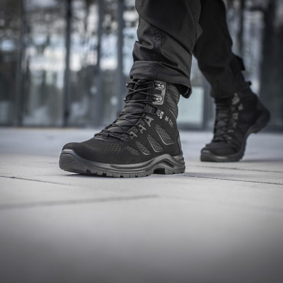 M-Tac Iva Summer Tactical Boots Mesh and Synthetic Nubuck, Black