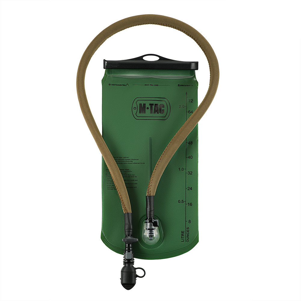M-Tac 2 L Hydration Bladder (PEVA) with Hose & Valve