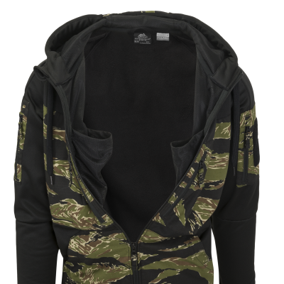 Helikon-Tex ROGUE Hoodie FullZip Tactical Hoodie with 10 Pockets, Multicam Black