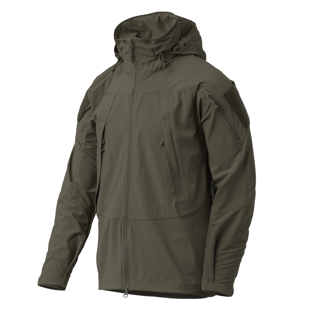 Helikon-Tex Trooper Mk2 Softshell Jacket StormStretch® Fabric, Taiga Green