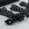 Tac Maven Polyester Guy Lines with POM Tensioner 4 pcs, 2.2 m, Black
