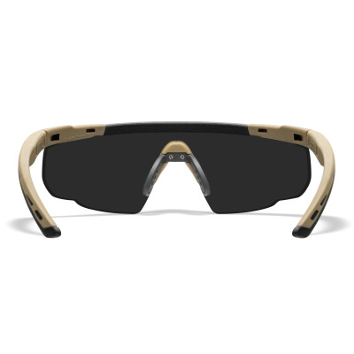 Wiley X WX Saber Advanced Ballistic Glasses, Taupe