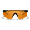 Wiley X WX Saber Advanced Ballistic Glasses, Black