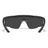 Wiley X WX Saber Advanced Ballistic Glasses, Black