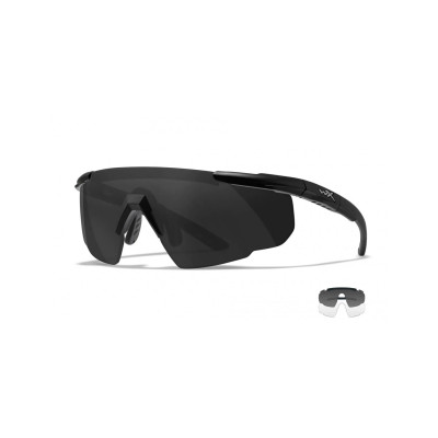 Wiley X WX Saber Advanced Ballistic Glasses – Clear Lenses