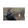 Wiley X WX Saber Advanced Ballistic Glasses Clear Lenses, Black