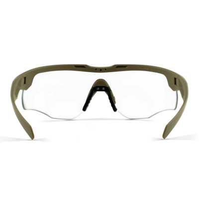 Wiley X WX Rogue Comm Ballistic Glasses, Taupe