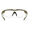 Wiley X WX Rogue Comm Ballistic Glasses, Taupe