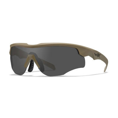 Wiley X WX Rogue Comm Ballistic Glasses, Taupe