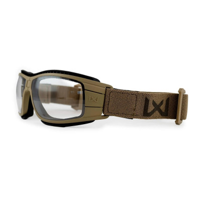 Wiley X WX Lynx Protective Glasses MIL-PRF-32432A, Taupe