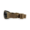 Wiley X WX Lynx Protective Glasses MIL-PRF-32432A, Taupe