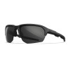 Wiley X WX JAKL Tactical Sunglasses Swappable Lenses, Black