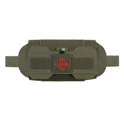 M-Tac IFAK First Aid Kit with Mount Base, Ranger Green