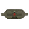 M-Tac IFAK First Aid Kit with Mount Base, Ranger Green