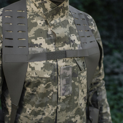M-Tac Shoulder Straps for Tactical Belt Cordura Squadron, Ranger Green