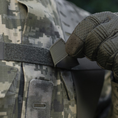 M-Tac Shoulder Straps for Tactical Belt Cordura Squadron, Ranger Green