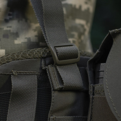 M-Tac Shoulder Straps for Tactical Belt Cordura Squadron, Ranger Green