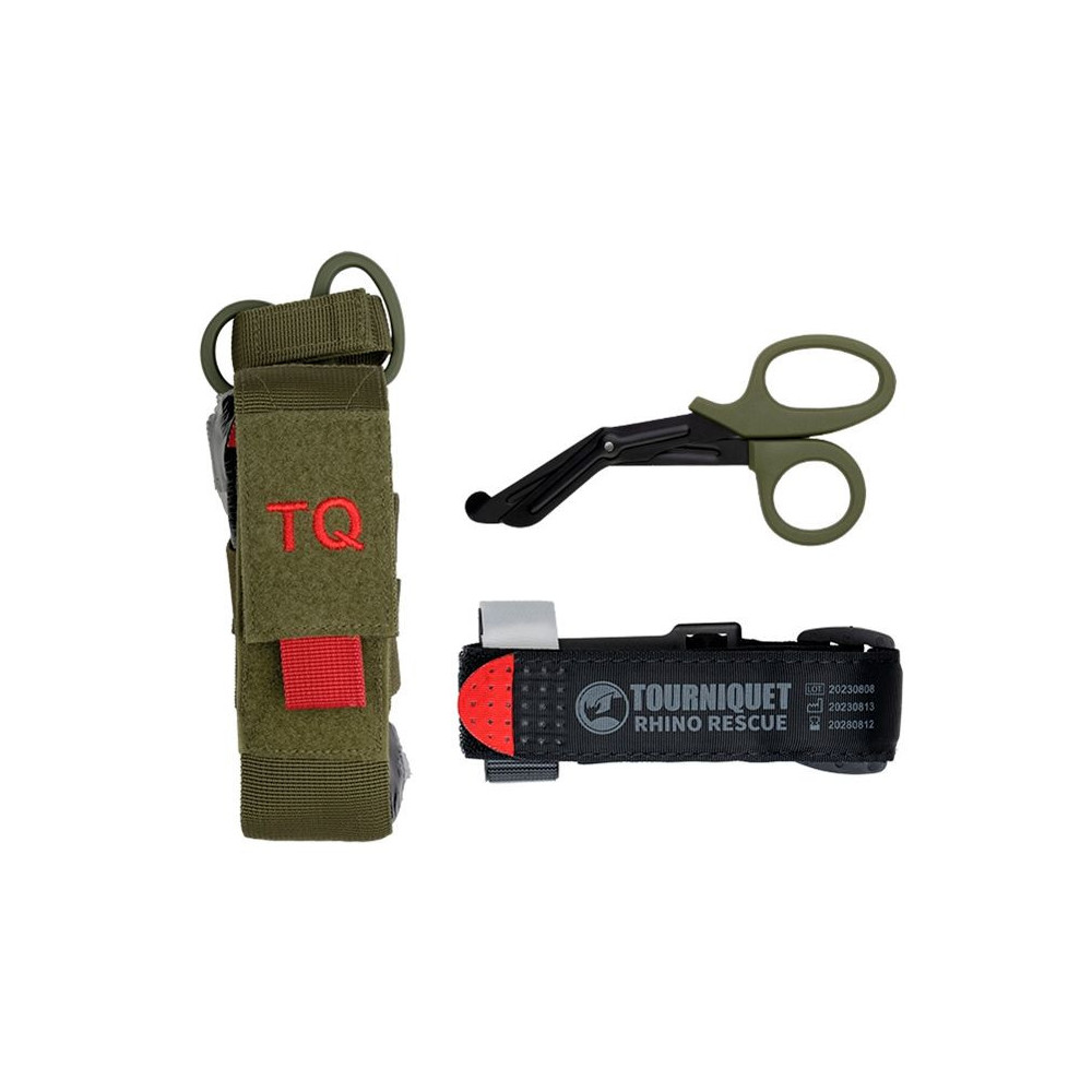Rhino Rescue Tourniquet with Scissors and MOLLE Pouch