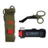 Mil-Tec RHINO RESCUE Tourniquet with Scissors and Green Sheath