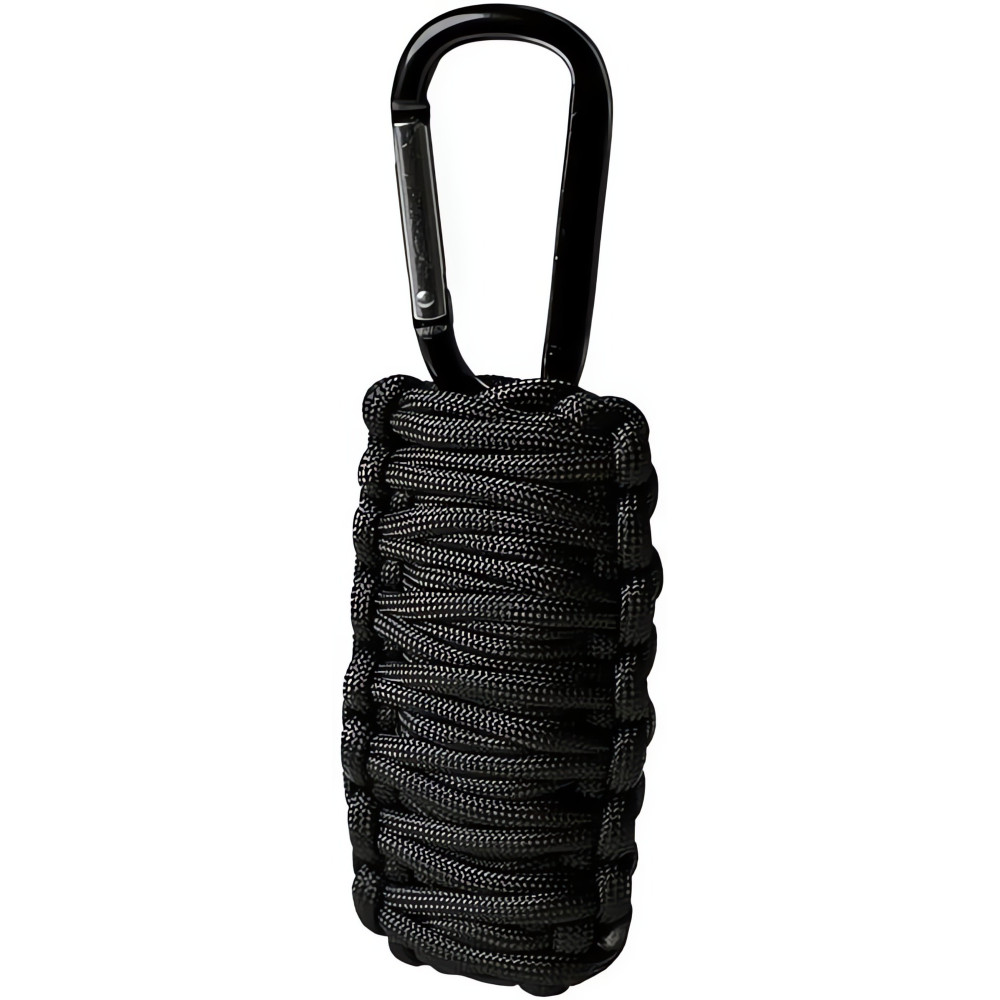 Mil-Tec Paracord Survival Kit with Carabiner, 3 m