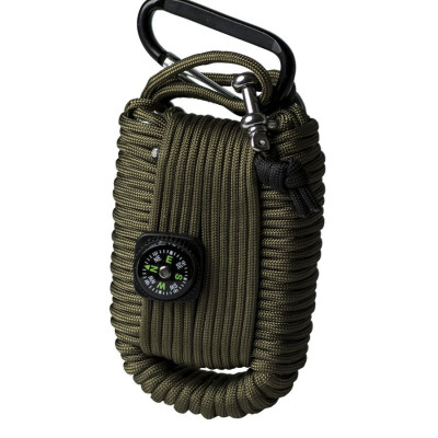 Mil-Tec Large Paracord Survival Kit, 12 m Cord