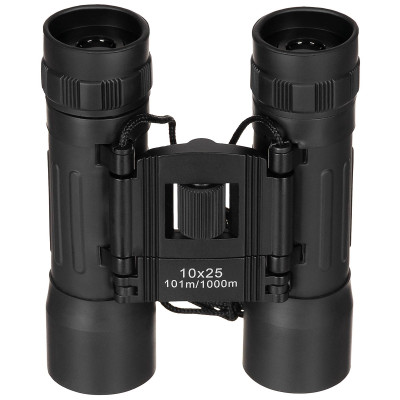 MFH Binocular Foldable 10×25 Ruby Lens – compact binoculars