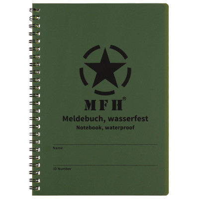 MFH Notebook Waterproof Spiral Binding – spiral notebook