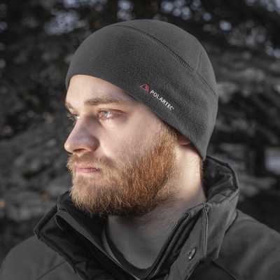 M-Tac Fleece Watch Cap Light Polartec – winter hat, Black